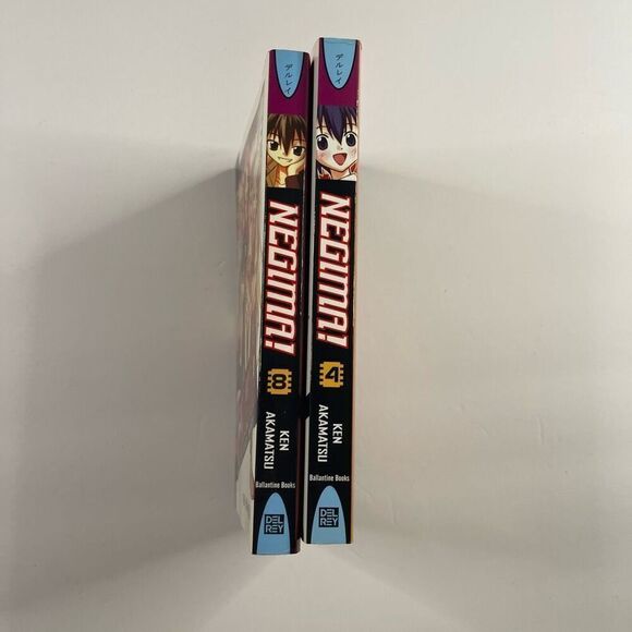 Negima! Magister Negi Magi Volume 4 and 8 English Manga Del Ray Ballantine Books - Picture 4 of 4